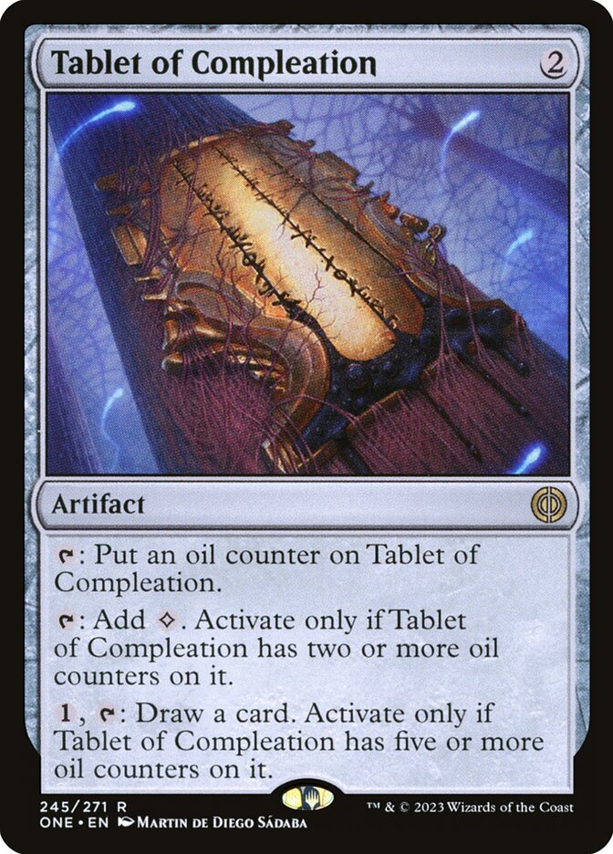 Tablet of Compleation - [Foil] Phyrexia: All Will Be One (ONE)
