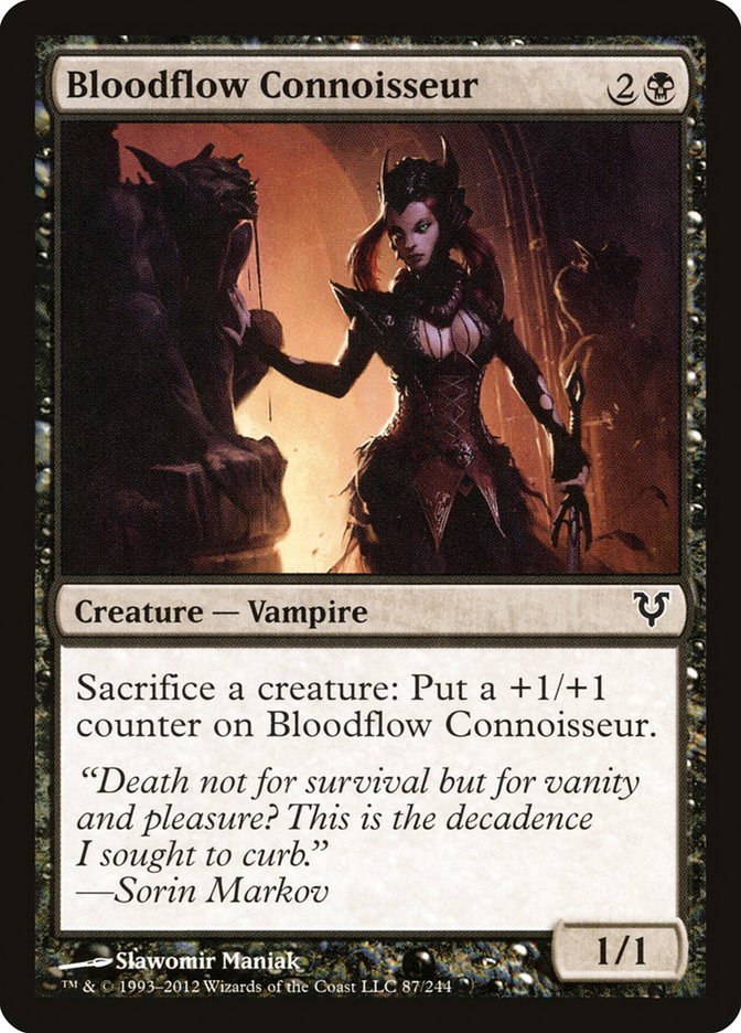 Bloodflow Connoisseur - [Foil] Avacyn Restored (AVR)