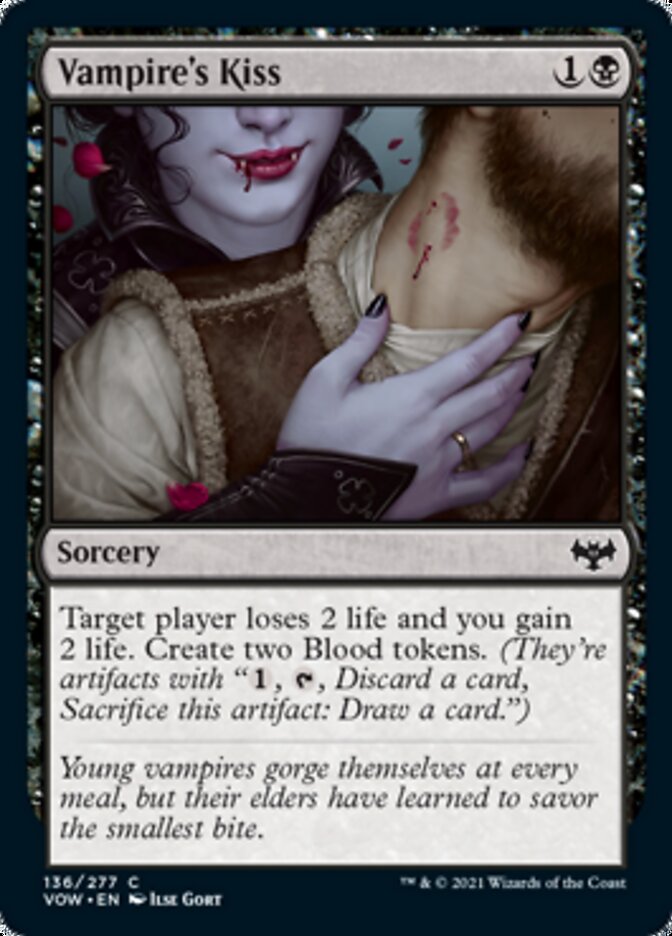 Vampire's Kiss - [Foil] Innistrad: Crimson Vow (VOW)