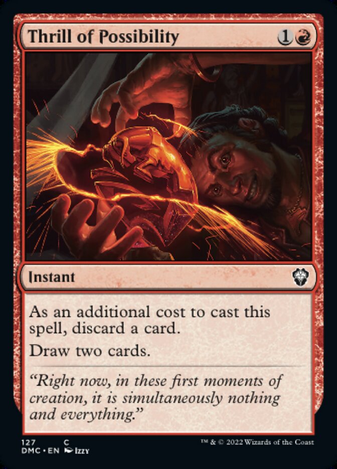 Thrill of Possibility - Dominaria United Commander (DMC)