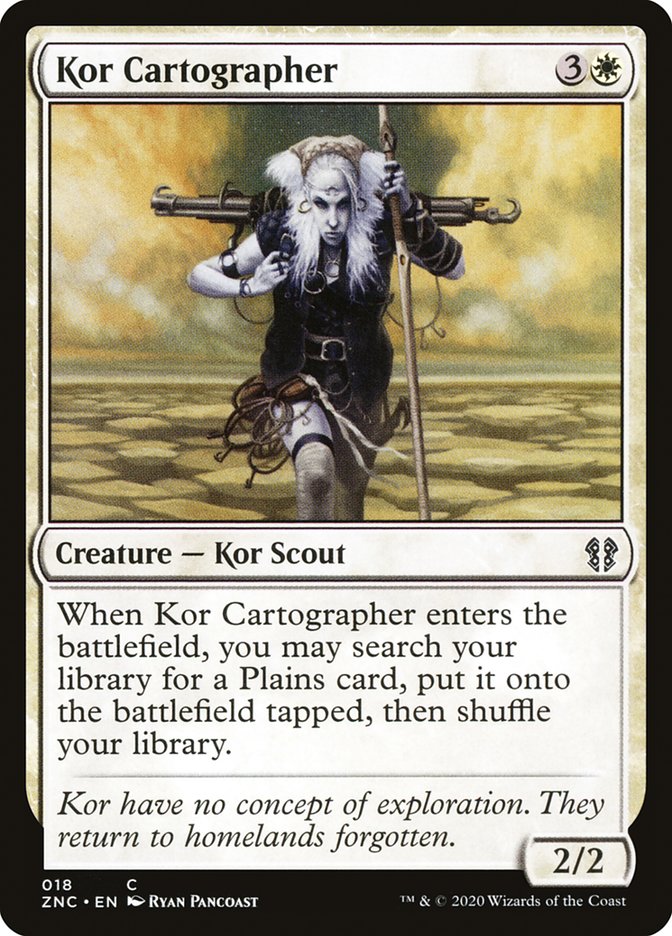 Kor Cartographer - Zendikar Rising Commander (ZNC)