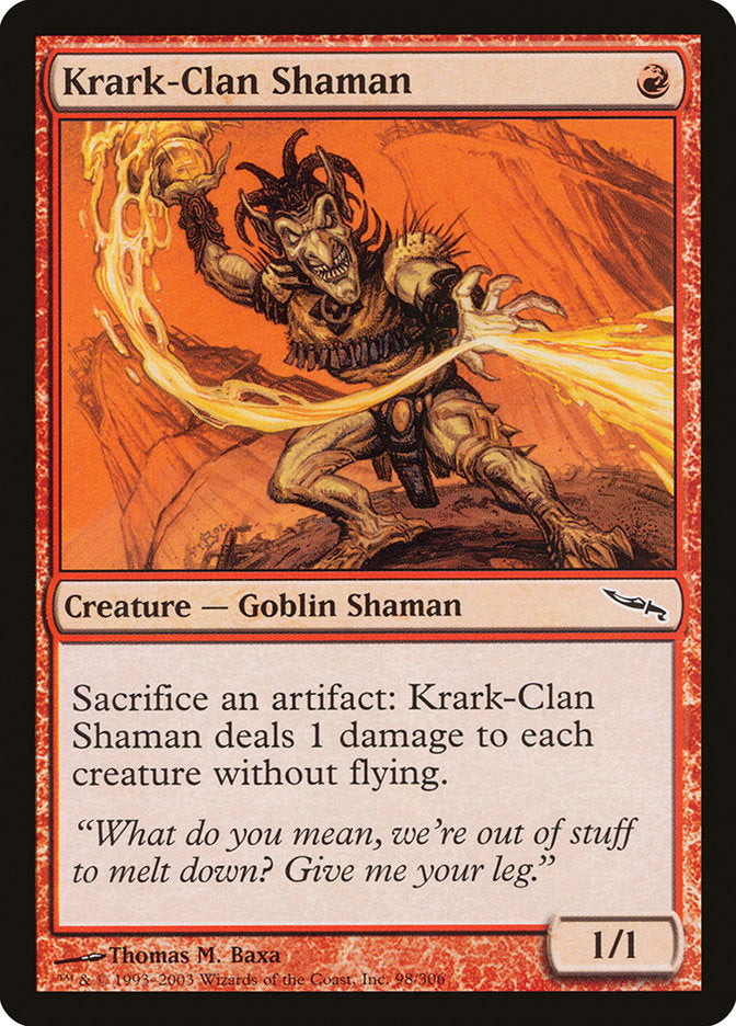 Krark-Clan Shaman - [Foil] Mirrodin (MRD)