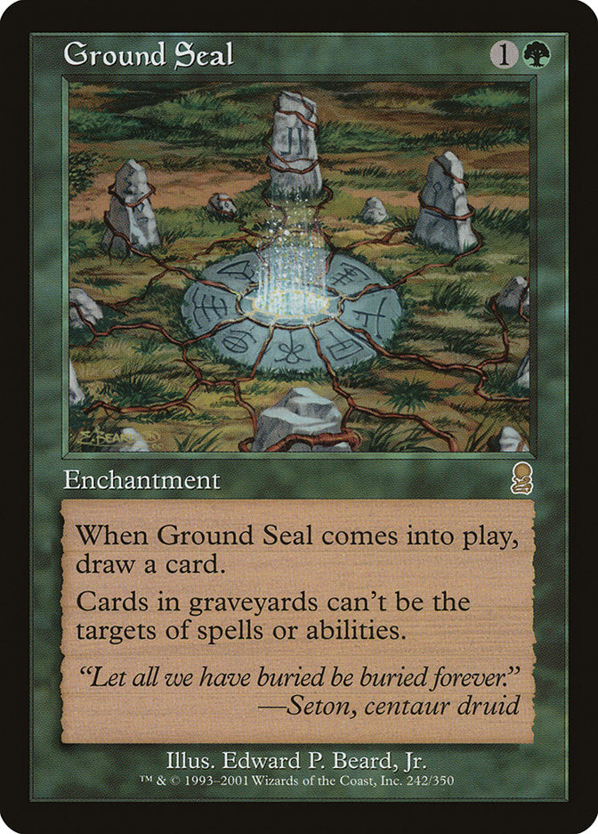 Ground Seal - [Foil, Retro Frame] Odyssey (ODY)