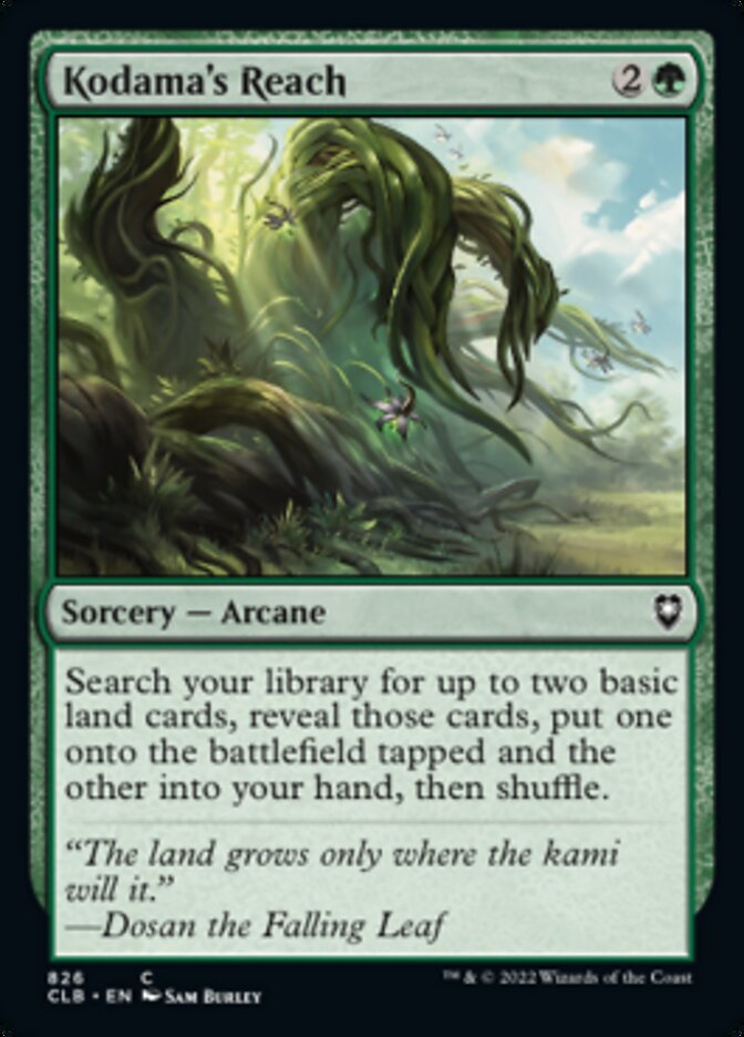 Kodama's Reach - Commander Legends: Battle for Baldur's Gate (CLB)