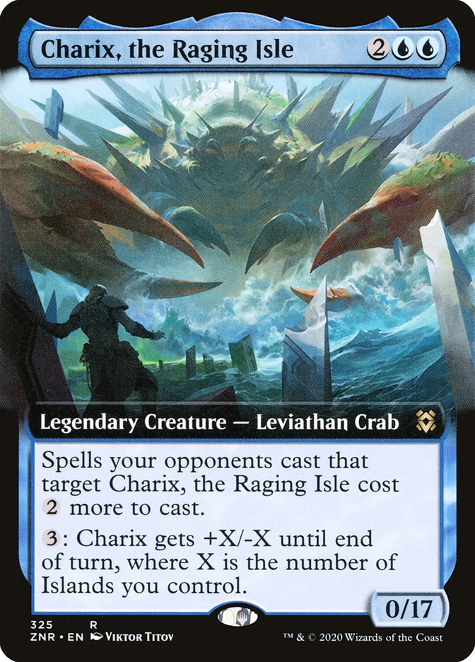Charix, the Raging Isle - [Foil, Extended Art] Zendikar Rising (ZNR)
