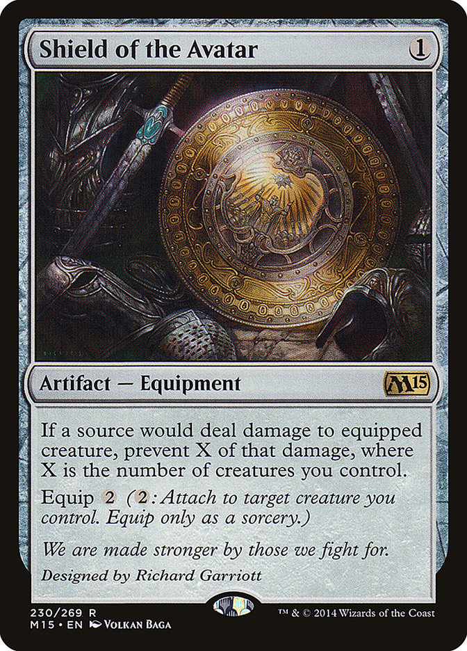 Shield of the Avatar - [Foil] Magic 2015 (M15)