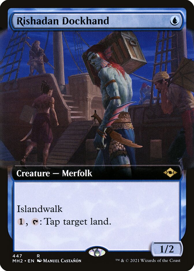 Rishadan Dockhand - [Foil, Extended Art] Modern Horizons 2 (MH2)