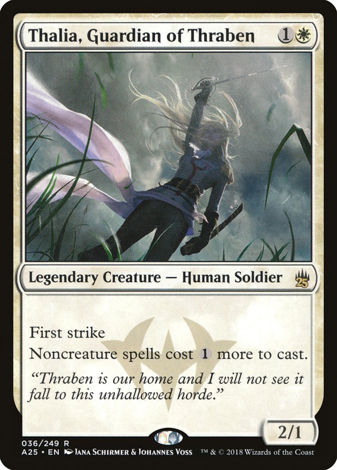 Thalia, Guardian of Thraben - [Foil] Masters 25 (A25)