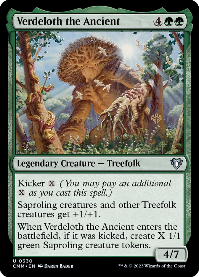 Verdeloth the Ancient - [Foil] Commander Masters (CMM)
