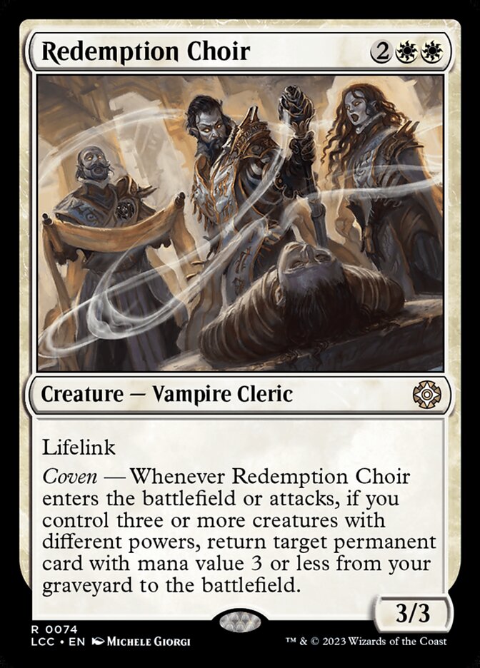 Redemption Choir - Lost Caverns of Ixalan Commander (LCC)
