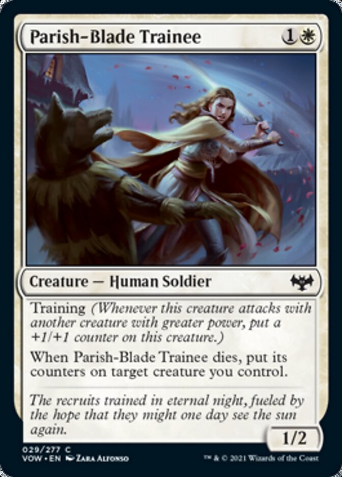 Parish-Blade Trainee - [Foil] Innistrad: Crimson Vow (VOW)