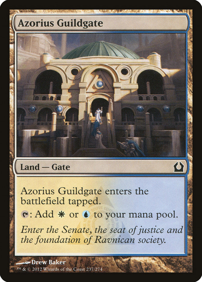 Azorius Guildgate - [Foil] Return to Ravnica (RTR)