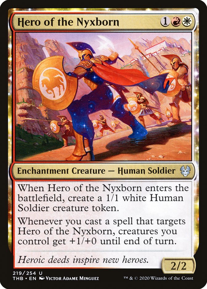 Hero of the Nyxborn - [Foil] Theros Beyond Death (THB)