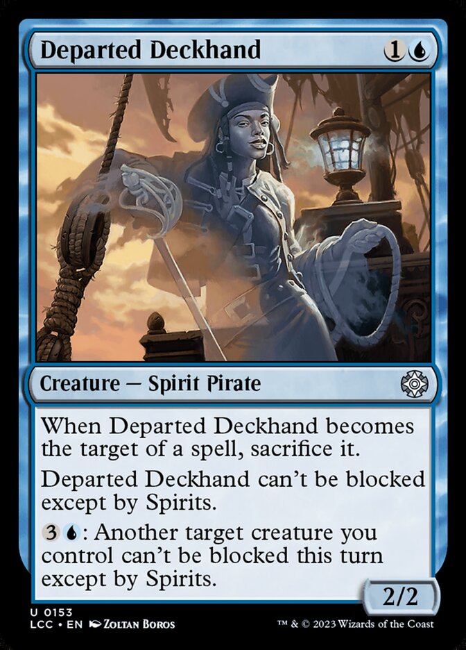 Departed Deckhand - Lost Caverns of Ixalan Commander (LCC)