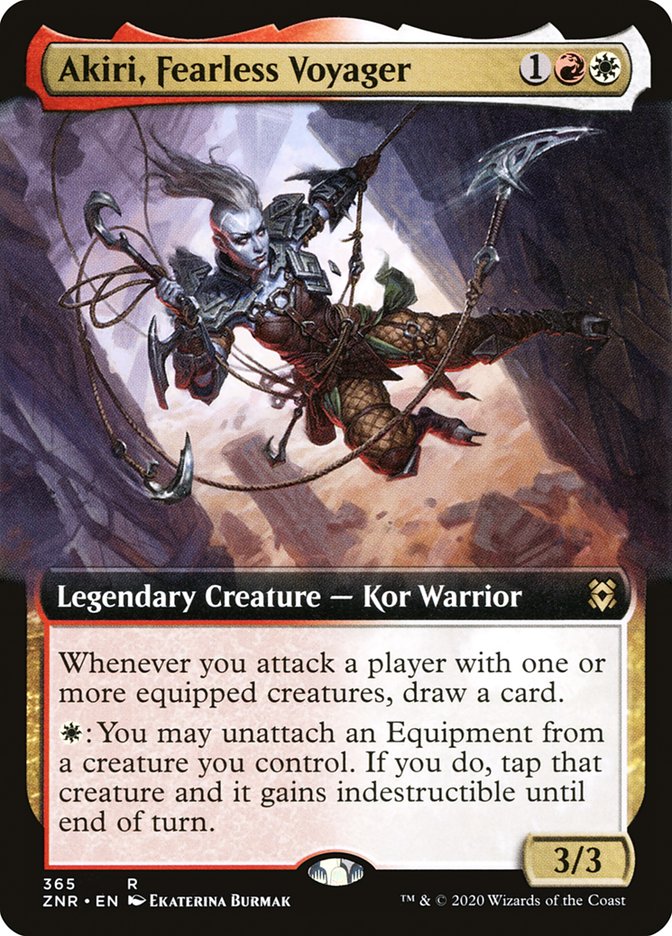 Akiri, Fearless Voyager - [Extended Art] Zendikar Rising (ZNR)