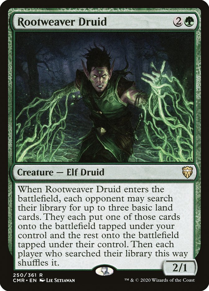 Rootweaver Druid - [Foil] Commander Legends (CMR)