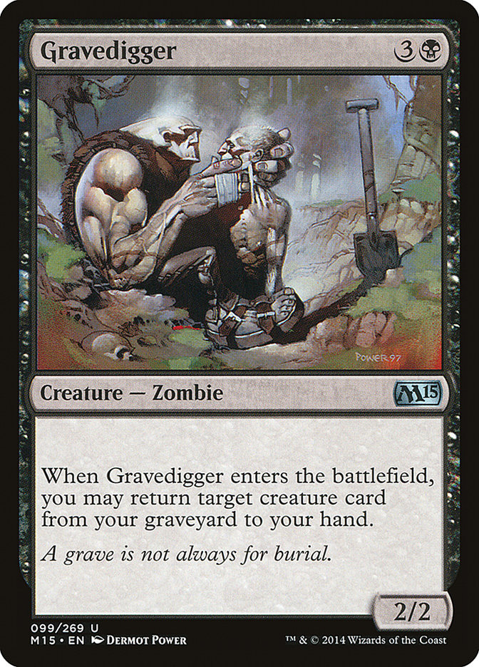 Gravedigger - [Foil] Magic 2015 (M15)