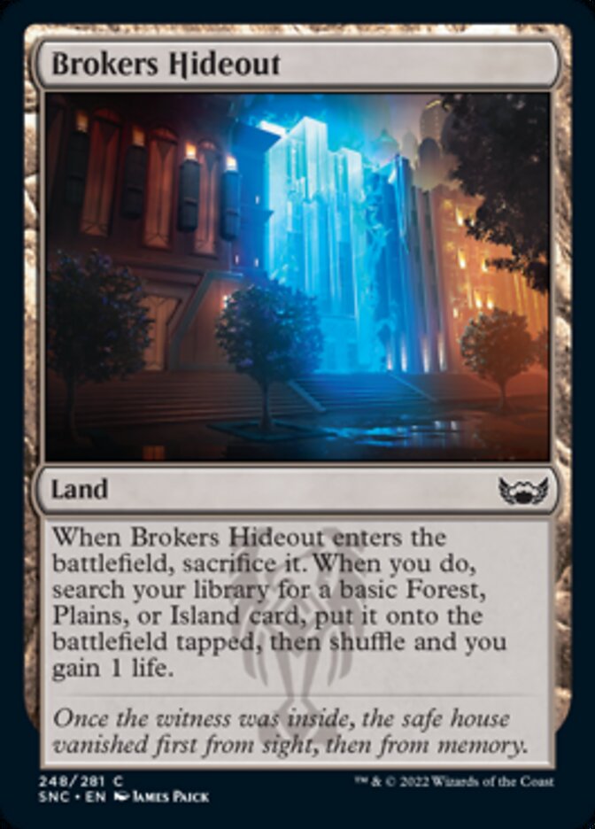 Brokers Hideout - [Foil] Streets of New Capenna (SNC)