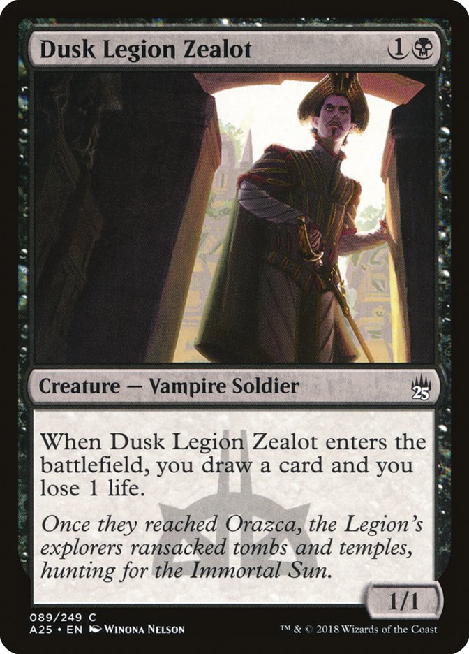 Dusk Legion Zealot - [Foil] Masters 25 (A25)
