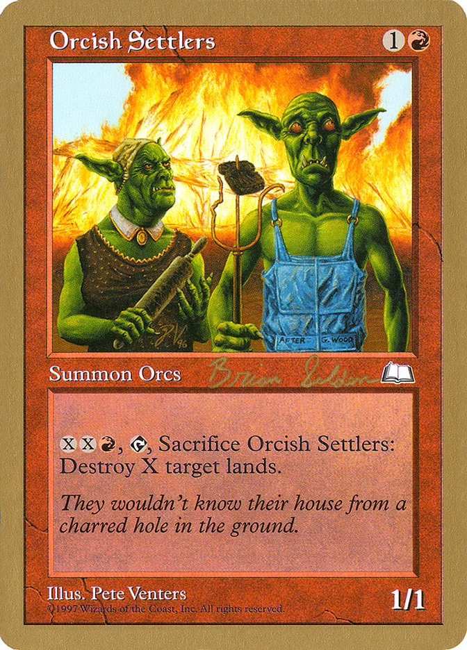 Orcish Settlers - World Championship Decks 1998 (WC98)