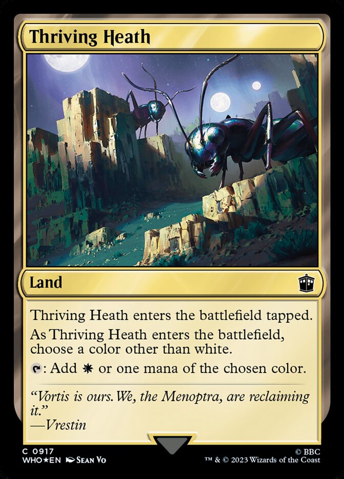 Thriving Heath - [Surge Foil] Doctor Who (WHO)