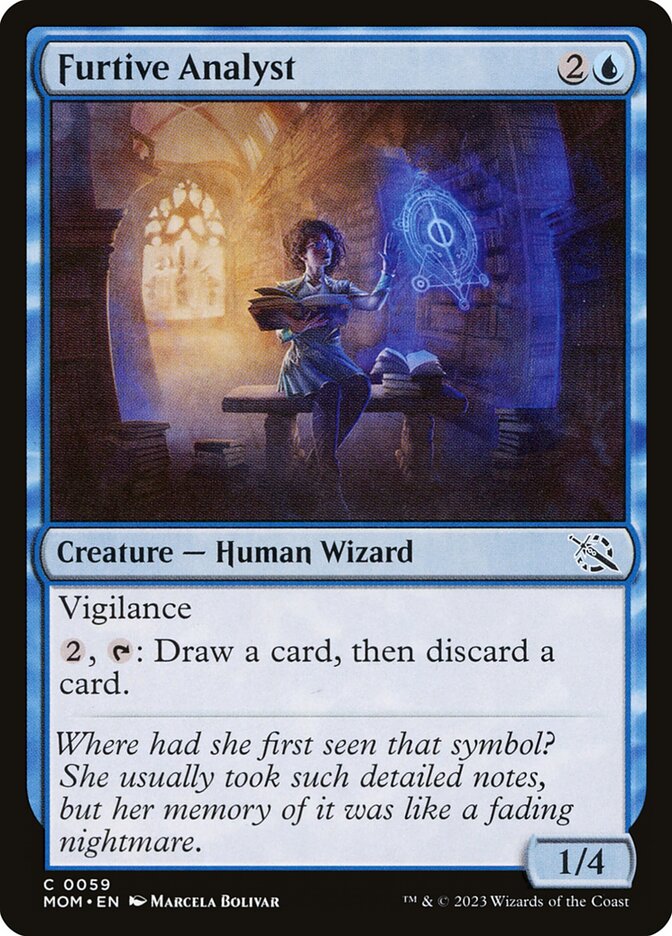 Furtive Analyst - [Foil] March of the Machine (MOM)