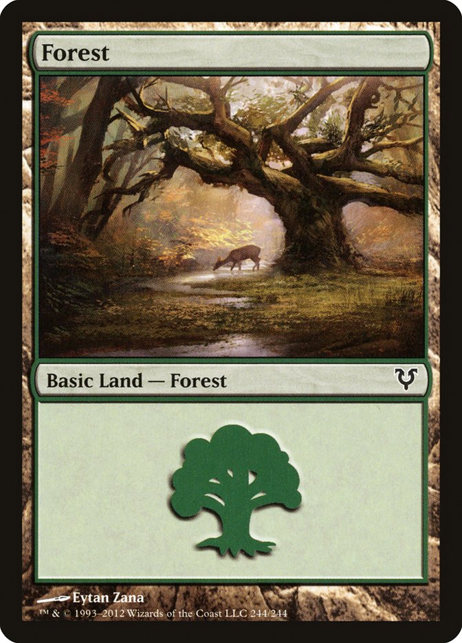 Forest - [Foil] Avacyn Restored (AVR)