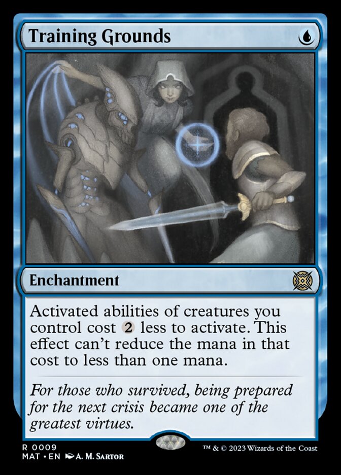 Training Grounds - [Foil] March of the Machine: The Aftermath (MAT)