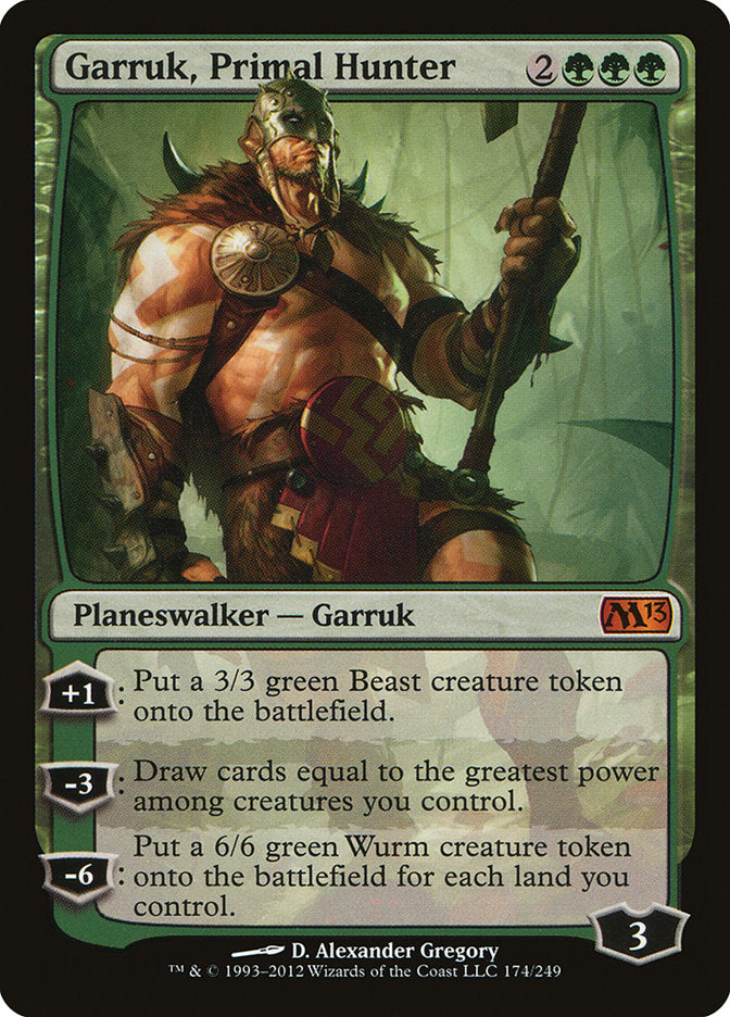 Garruk, Primal Hunter - Magic 2013 (M13)