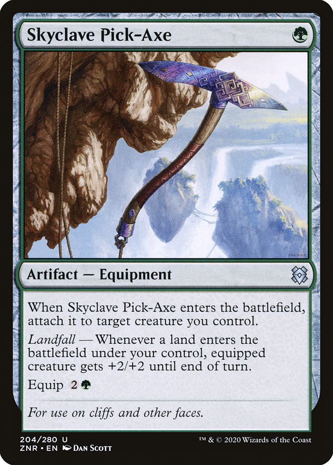 Skyclave Pick-Axe - [Foil] Zendikar Rising (ZNR)