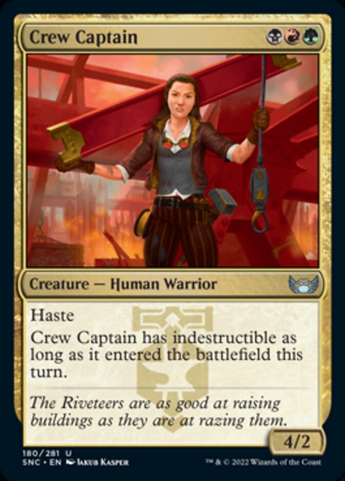 Crew Captain - [Foil] Streets of New Capenna (SNC)