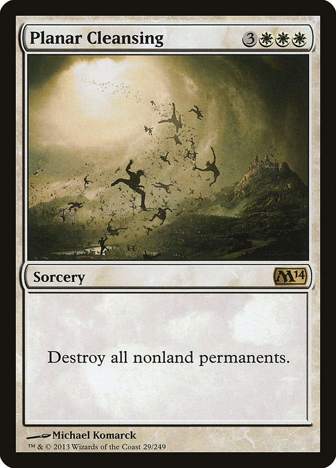 Planar Cleansing - [Foil] Magic 2014 (M14)
