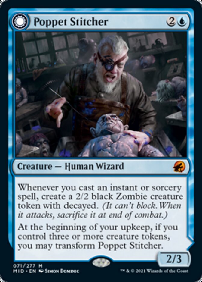 Poppet Stitcher // Poppet Factory - [Foil] Innistrad: Midnight Hunt (MID)