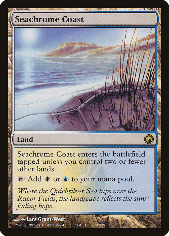 Seachrome Coast - [Foil] Scars of Mirrodin (SOM)