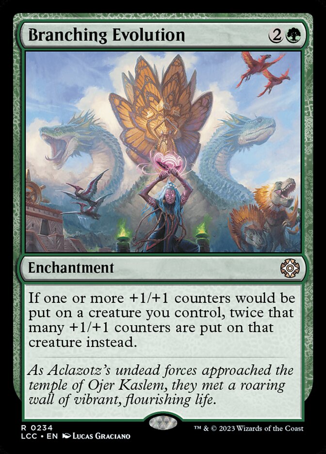 Branching Evolution - Lost Caverns of Ixalan Commander (LCC)