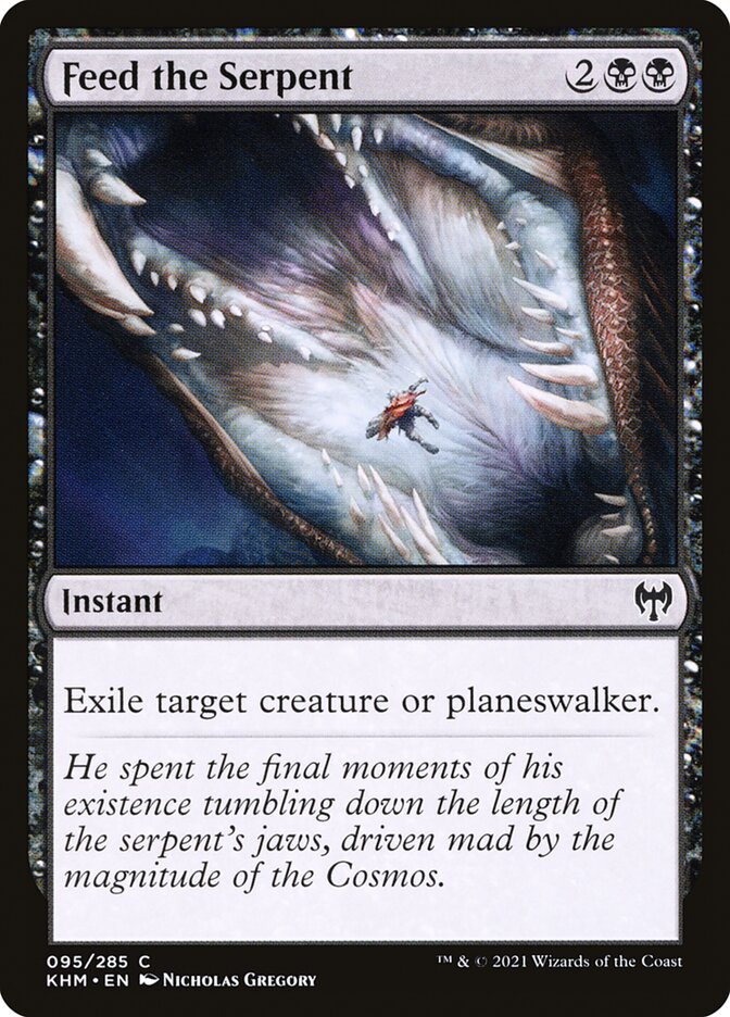 Feed the Serpent - [Foil] Kaldheim (KHM)