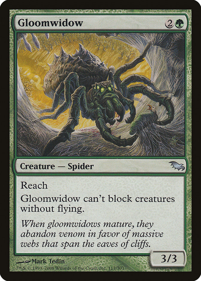 Gloomwidow - [Foil] Shadowmoor (SHM)