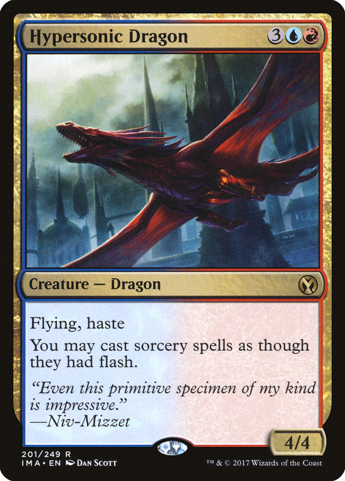 Hypersonic Dragon - [Foil] Iconic Masters (IMA)