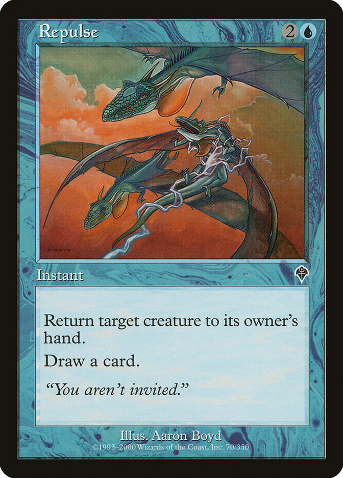 Repulse - [Foil, Retro Frame] Invasion (INV)