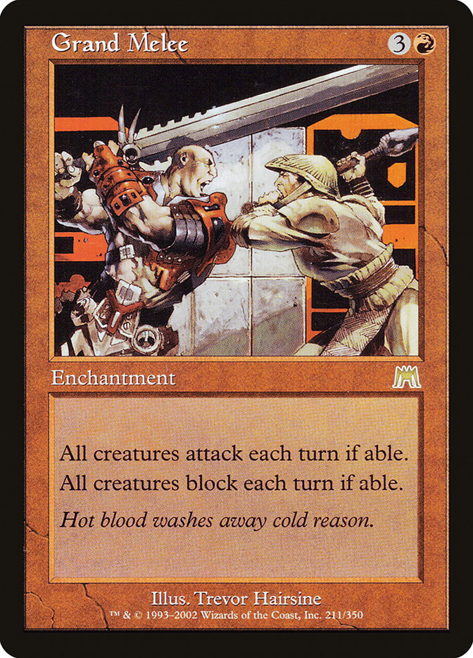 Grand Melee - [Foil, Retro Frame] Onslaught (ONS)