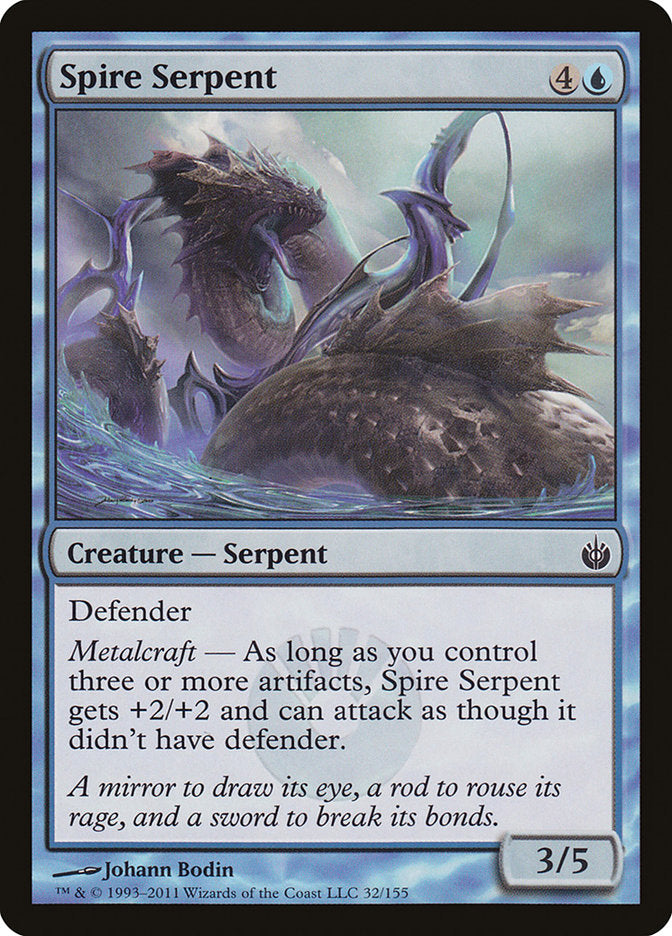 Spire Serpent - [Foil] Mirrodin Besieged (MBS)