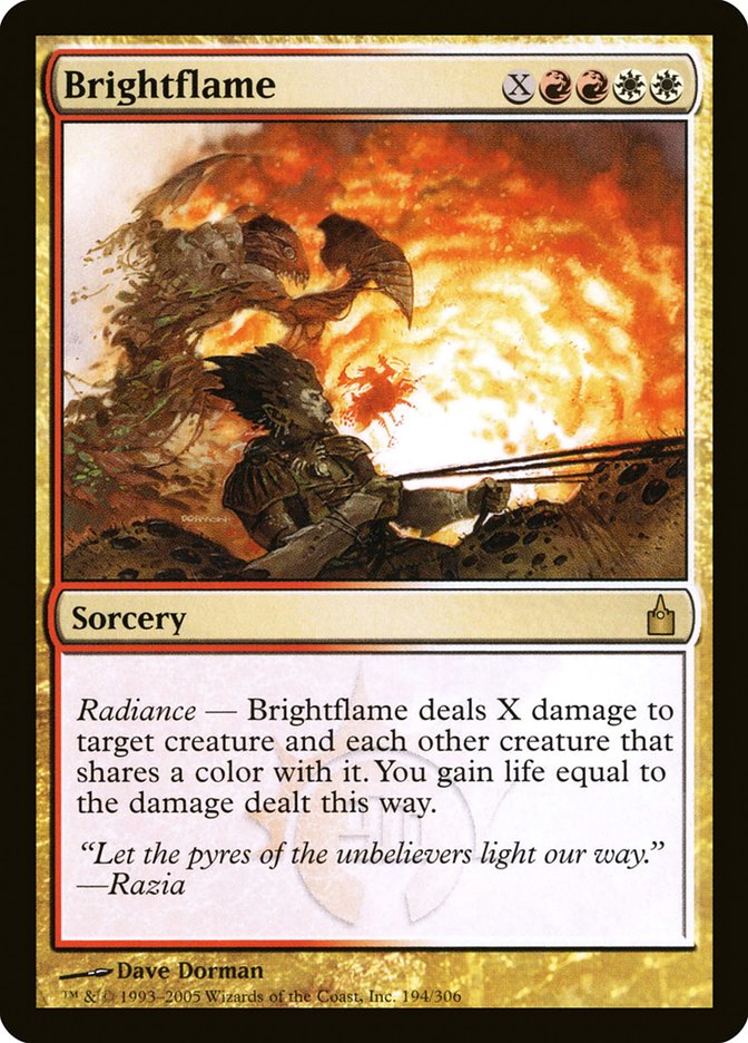 Brightflame - [Foil] Ravnica: City of Guilds (RAV)