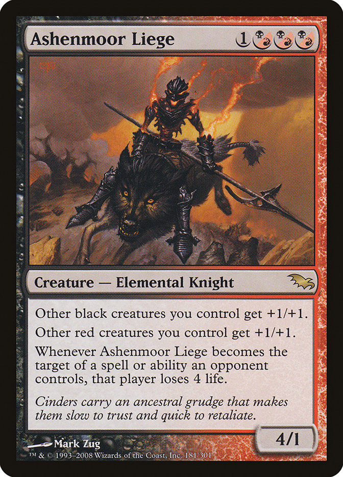 Ashenmoor Liege - Shadowmoor (SHM)