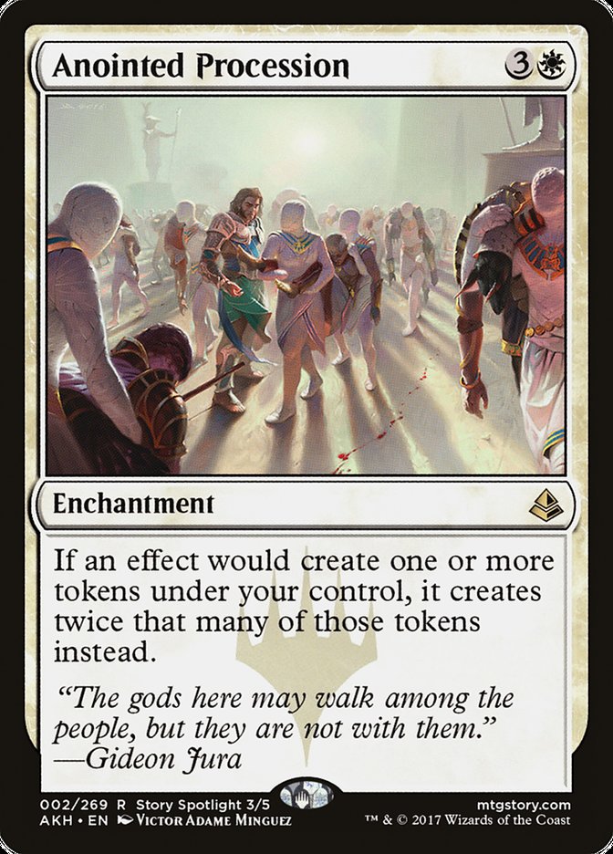 Anointed Procession - [Foil] Amonkhet (AKH)