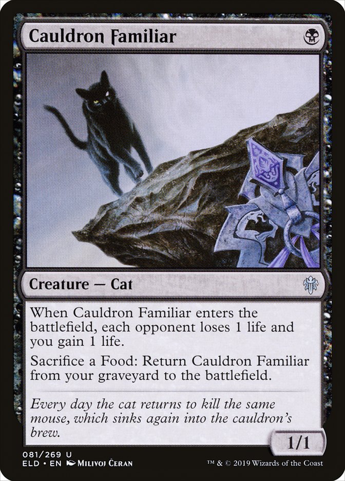 Cauldron Familiar - [Foil] Throne of Eldraine (ELD)