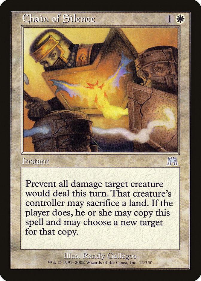 Chain of Silence - [Retro Frame] Onslaught (ONS)