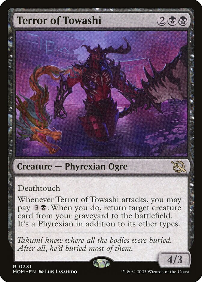 Terror of Towashi - [Foil] March of the Machine (MOM)
