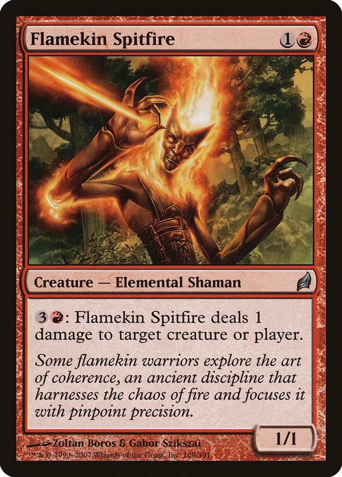 Flamekin Spitfire - [Foil] Lorwyn (LRW)