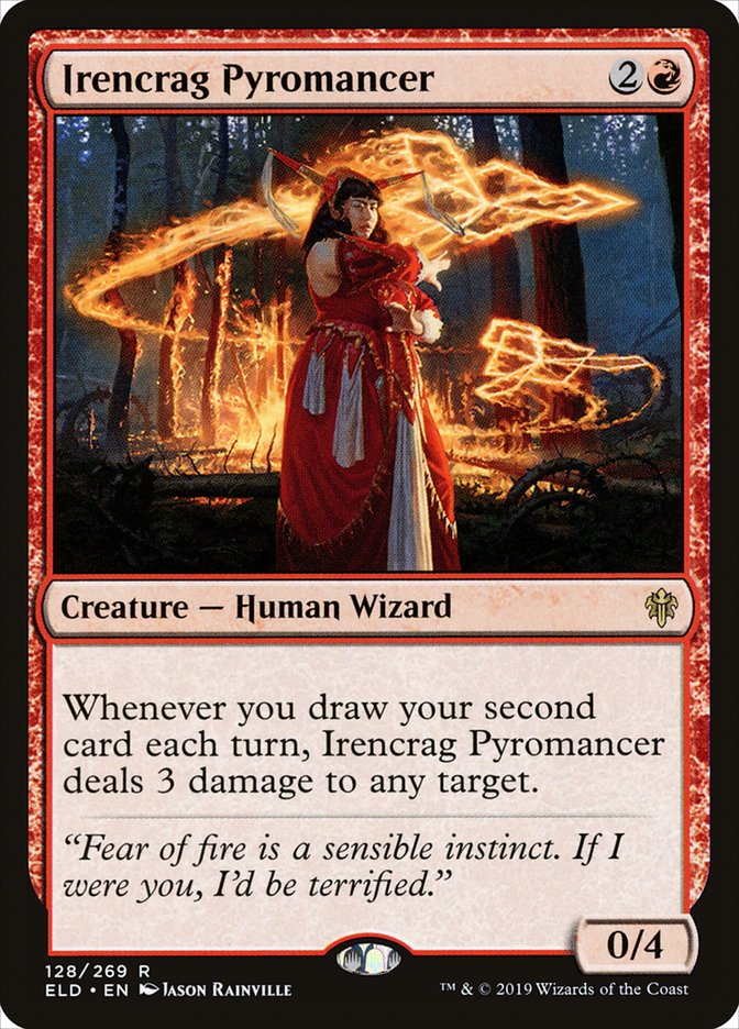Irencrag Pyromancer - [Foil] Throne of Eldraine (ELD)