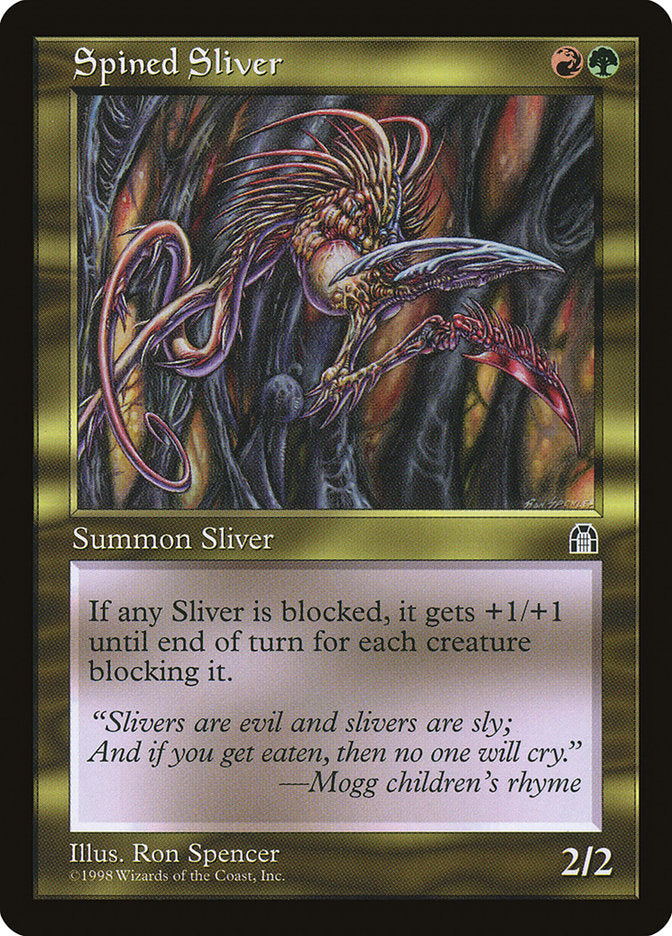 Spined Sliver - Stronghold (STH)